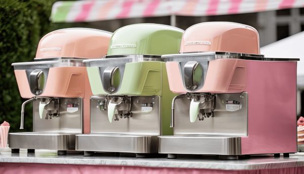 Ajoutez une touche gourmande avec une location de machine à glace italienne