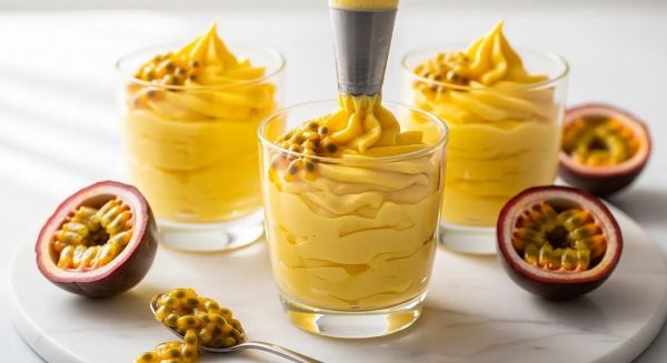 Comment réaliser une mousse aux fruits de la passion légère et aérée?