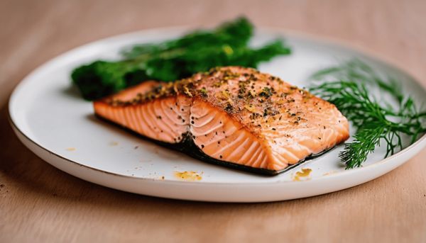 Obtenez un saumon surgelé croustillant au air fryer