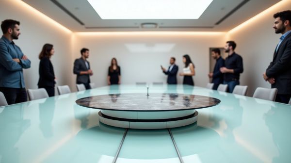 Transformez votre présentation avec un plateau tournant motorisé